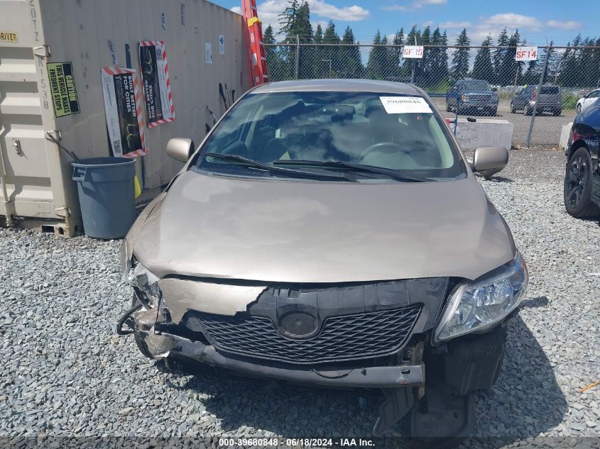 2010 Toyota Corolla Le VIN: 2T1BU4EE2AC332036 Lot: 39680848