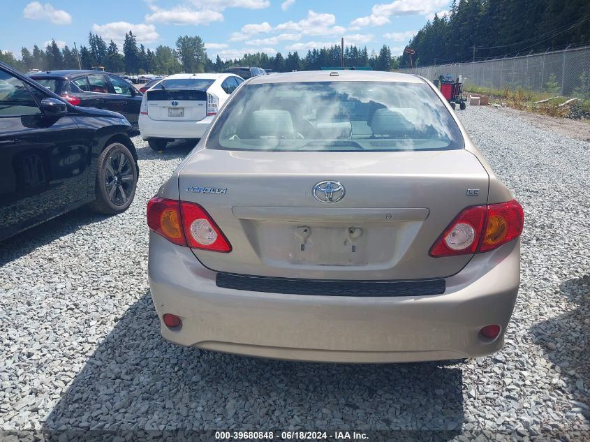 2010 Toyota Corolla Le VIN: 2T1BU4EE2AC332036 Lot: 39680848