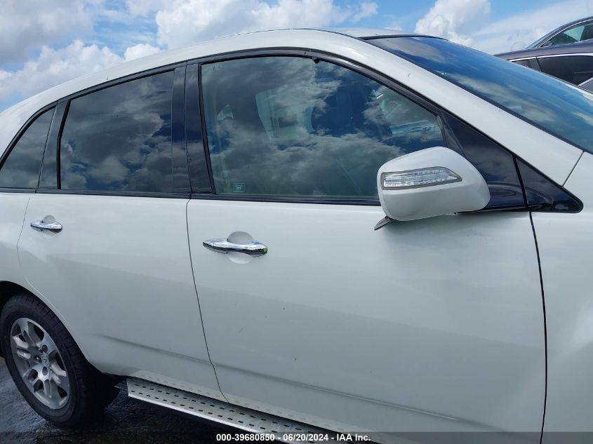 2007 Acura Mdx Technology Package VIN: 2HNYD28337H527614 Lot: 39680850