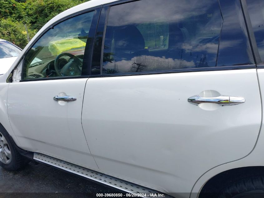 2007 Acura Mdx Technology Package VIN: 2HNYD28337H527614 Lot: 39680850