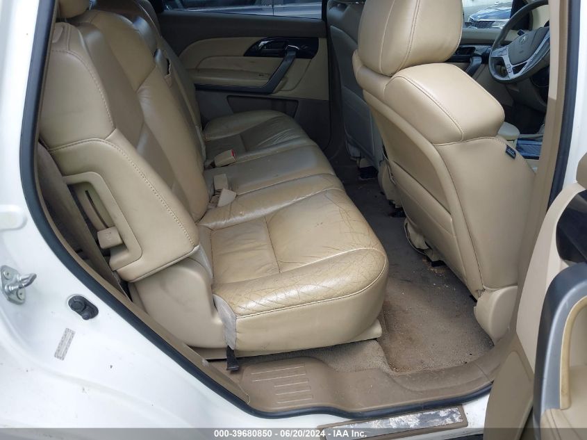 2007 Acura Mdx Technology Package VIN: 2HNYD28337H527614 Lot: 39680850