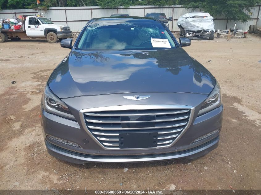 2015 Hyundai Genesis 5.0 VIN: KMHGN4JF6FU086244 Lot: 39680859