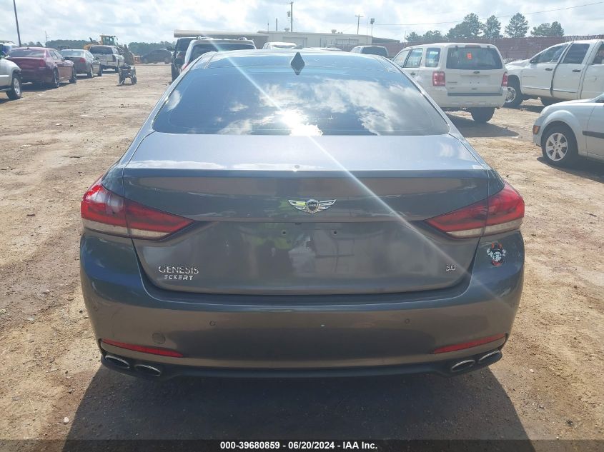 2015 Hyundai Genesis 5.0 VIN: KMHGN4JF6FU086244 Lot: 39680859