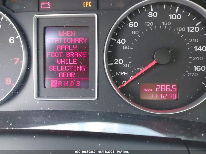 2007 Audi A4 2.0T VIN: WAUAF78E77A028911 Lot: 39680860