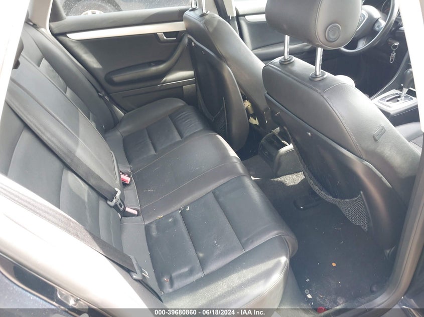 2007 Audi A4 2.0T VIN: WAUAF78E77A028911 Lot: 39680860