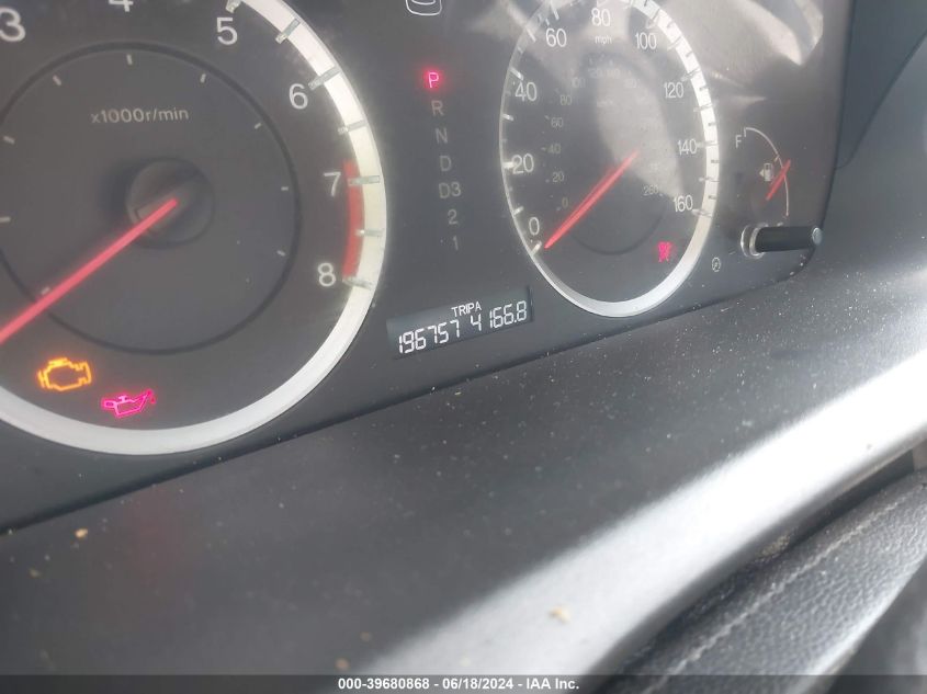 2009 Honda Accord 2.4 Lx-P VIN: 1HGCP26489A074113 Lot: 39680868