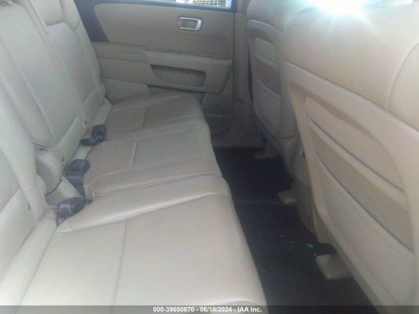 2011 Honda Pilot Ex-L VIN: 5FNYF4H5XBB073941 Lot: 39680870