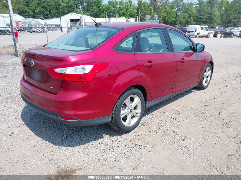 2014 FORD FOCUS SE - 1FADP3F25EL104616