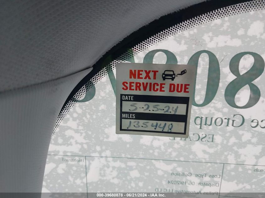 2022 Ford Escape Se VIN: 1FMCU9G63NUB20368 Lot: 39680878