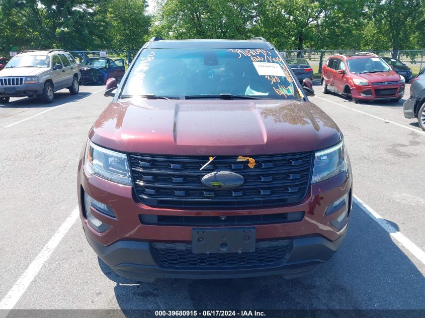 2016 Ford Explorer Limited VIN: 1FM5K8F83GGB14325 Lot: 39680915