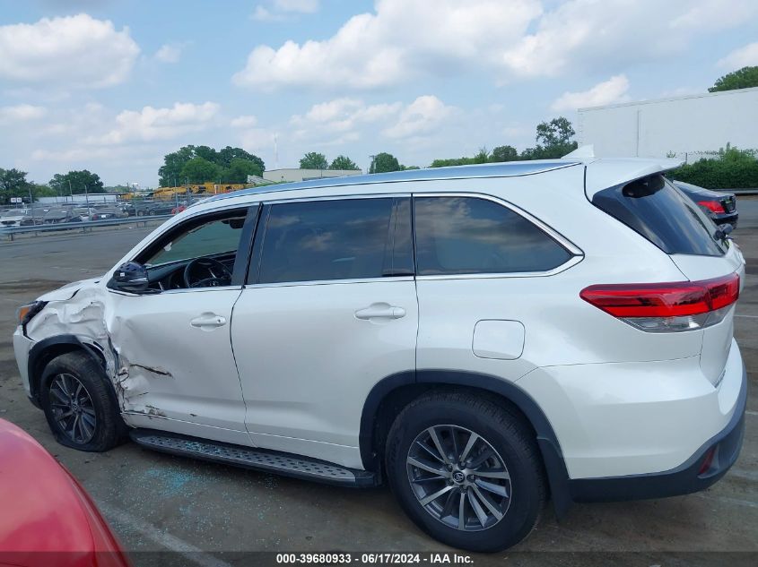 2018 TOYOTA HIGHLANDER XLE - 5TDJZRFH3JS544471