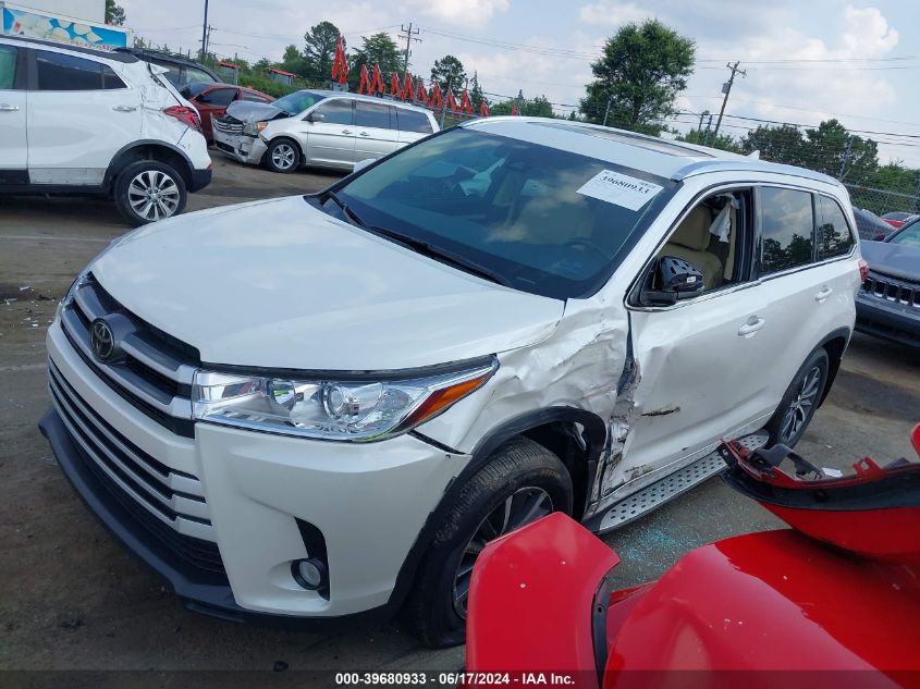 2018 TOYOTA HIGHLANDER XLE - 5TDJZRFH3JS544471