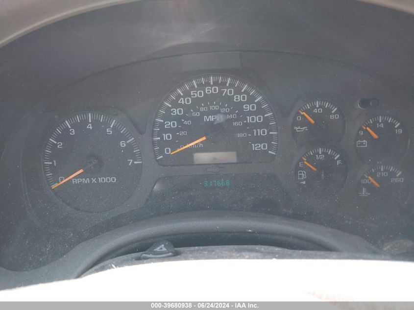 2004 Chevrolet Trailblazer Ls VIN: 1GNDT13S542121054 Lot: 39680938