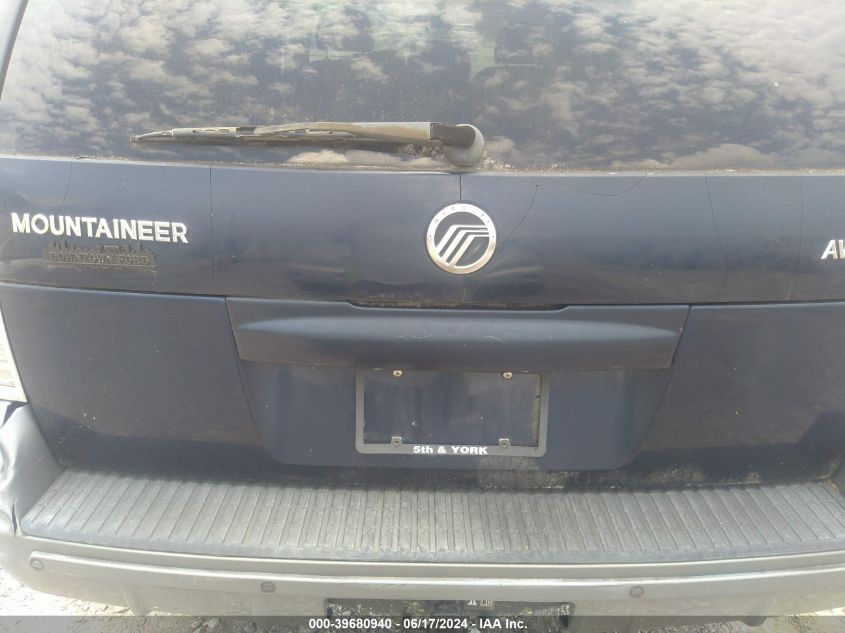 2003 Mercury Mountaineer VIN: 4M2DU86W63UJ07352 Lot: 39680940