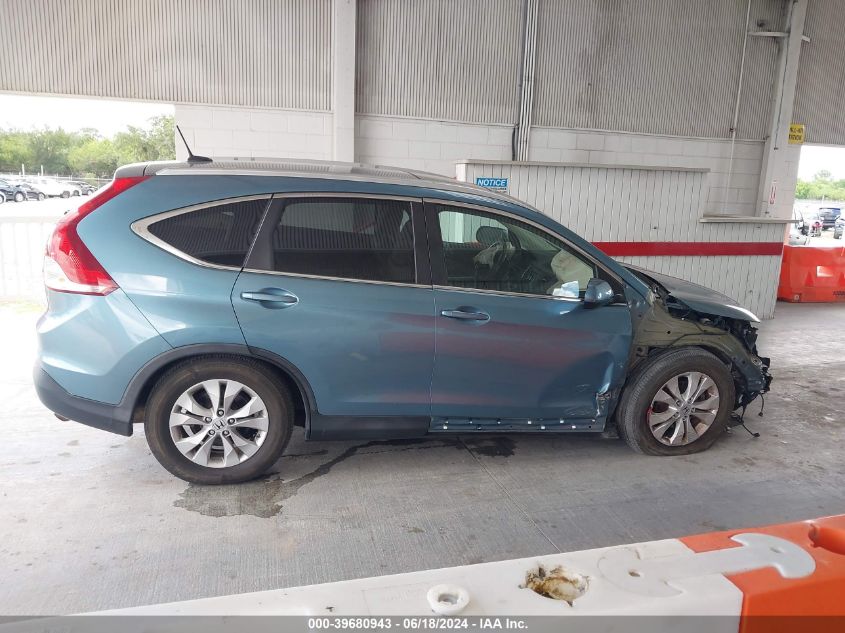 2013 Honda Cr-V Ex-L VIN: 5J6RM4H70DL014919 Lot: 39680943