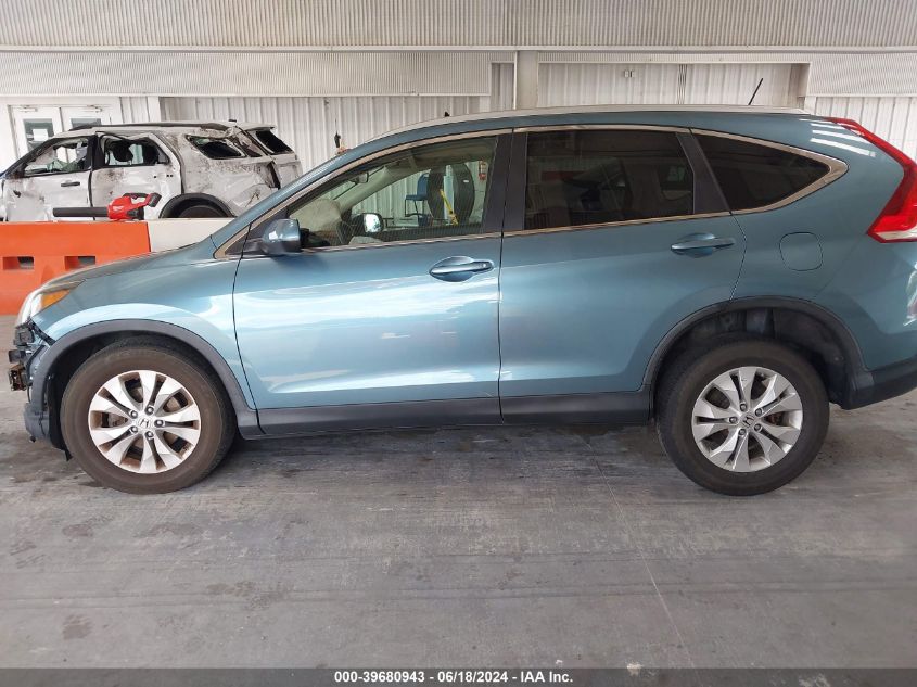 2013 Honda Cr-V Ex-L VIN: 5J6RM4H70DL014919 Lot: 39680943