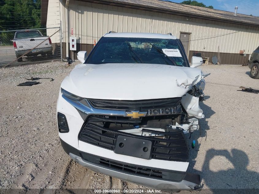 2021 Chevrolet Blazer 2Lt VIN: 3GNKBCRS7MS526088 Lot: 39680960