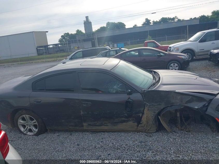 2021 Dodge Charger Sxt Rwd VIN: 2C3CDXBGXMH522161 Lot: 39680963