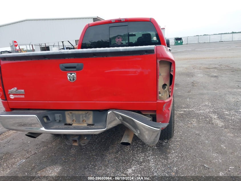 2008 Dodge Ram 1500 Slt VIN: 1D7HA18258J144750 Lot: 39680964