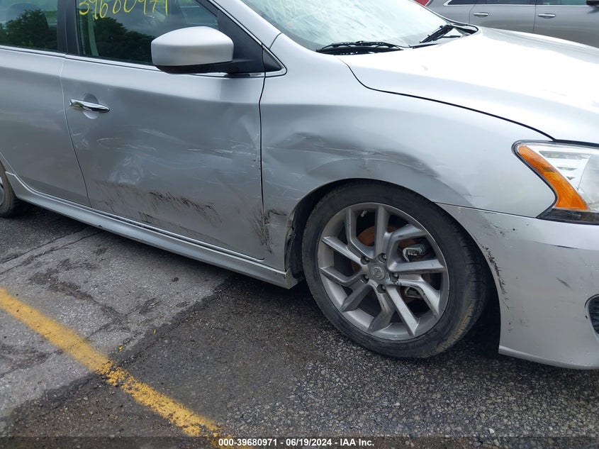 2014 Nissan Sentra Sr VIN: 3N1AB7AP1EL621022 Lot: 39680971