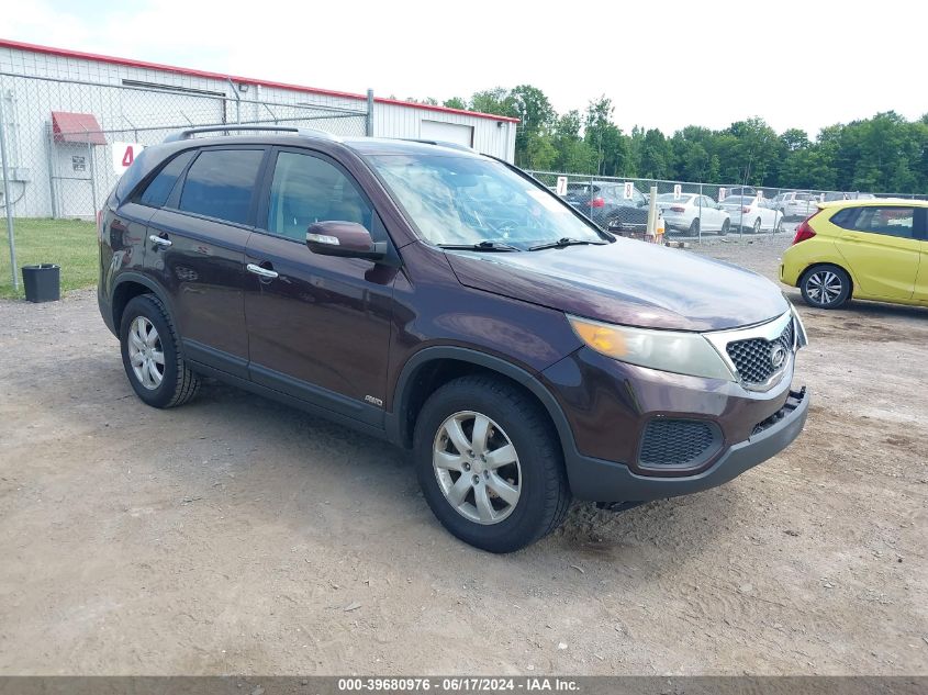 2011 Kia Sorento Lx V6 VIN: 5XYKTDA29BG131044 Lot: 39680976