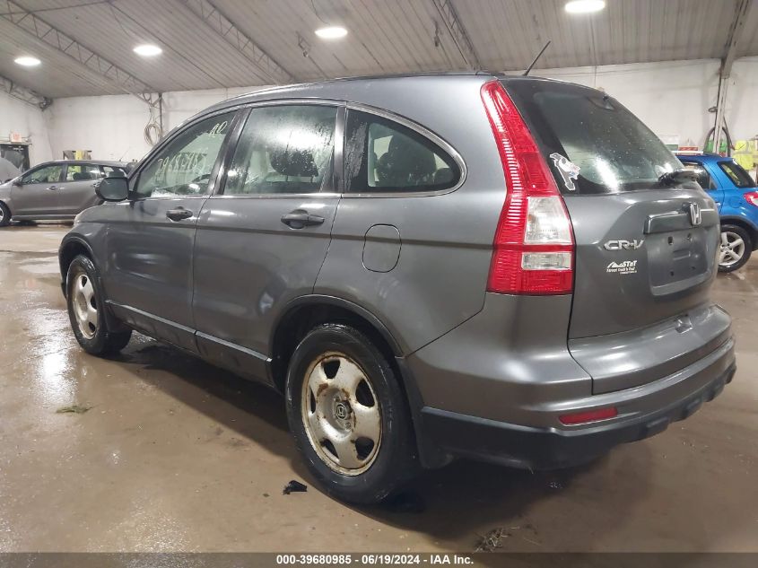 2011 Honda Cr-V Lx VIN: 3CZRE3H39BG705297 Lot: 39680985