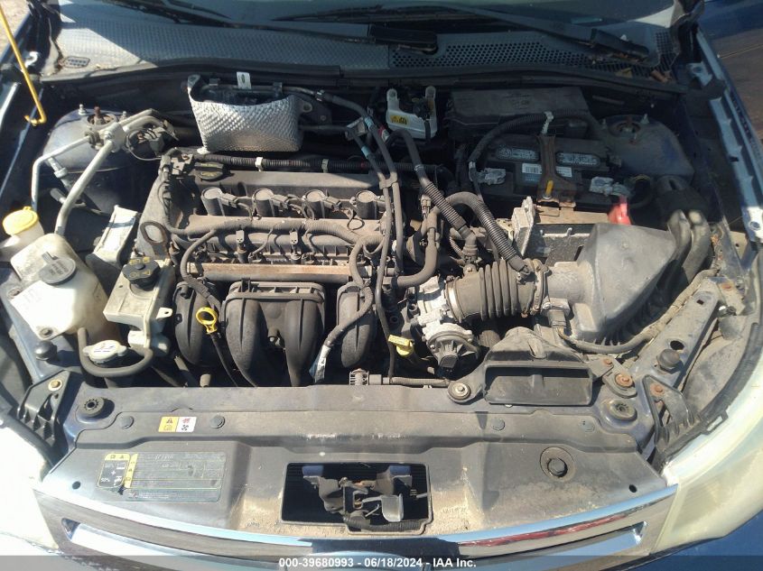 2008 Ford Focus Se/Ses VIN: 1FAHP35N18W212621 Lot: 39680993