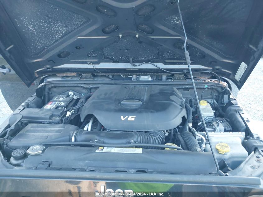 2012 Jeep Wrangler Unlimited Sport VIN: 1C4BJWDG7CL138461 Lot: 39680996