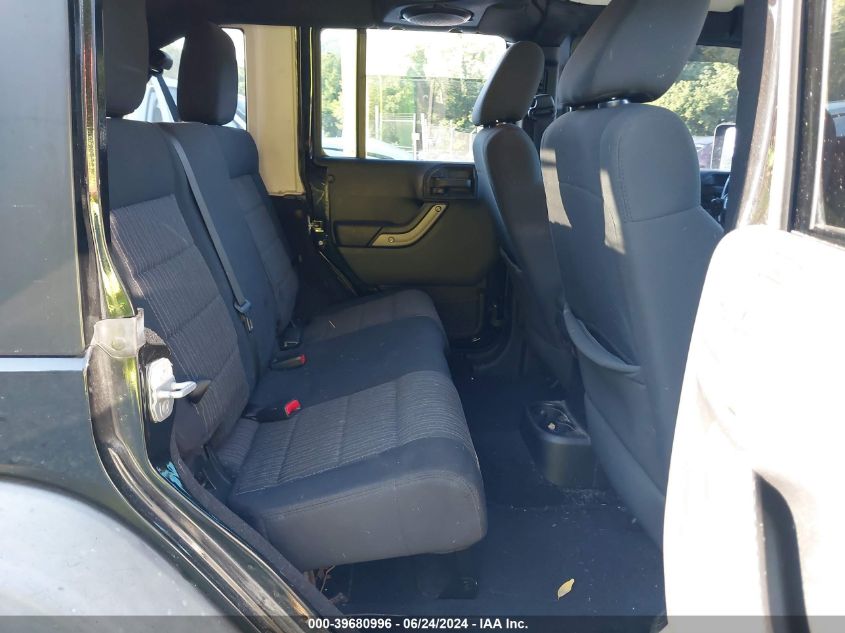 2012 Jeep Wrangler Unlimited Sport VIN: 1C4BJWDG7CL138461 Lot: 39680996