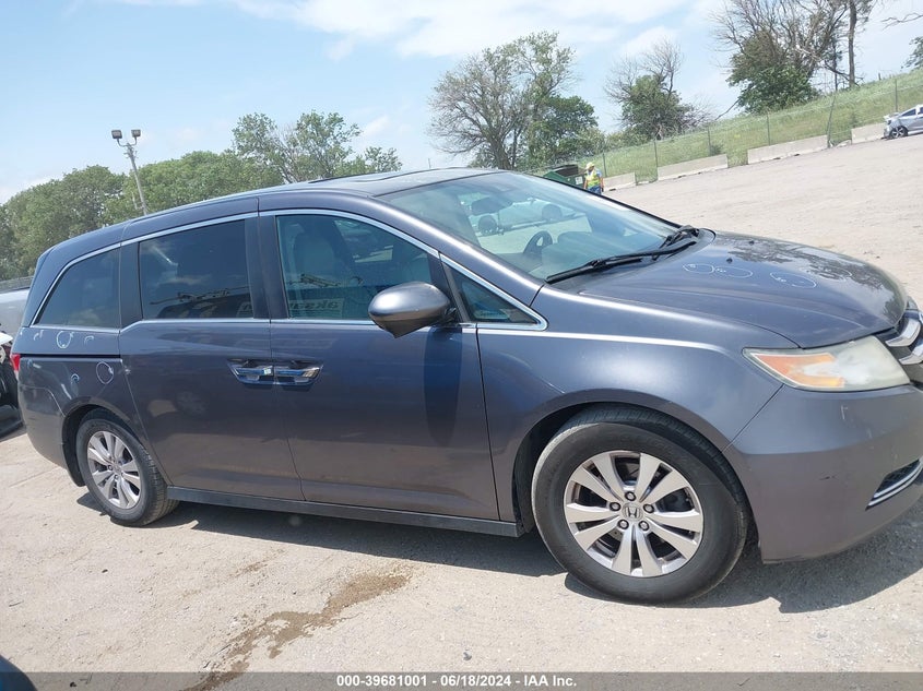 2015 Honda Odyssey Ex-L VIN: 5FNRL5H62FB043950 Lot: 39681001