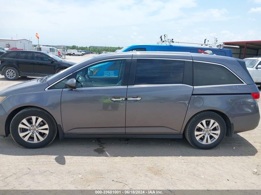 2015 Honda Odyssey Ex-L VIN: 5FNRL5H62FB043950 Lot: 39681001