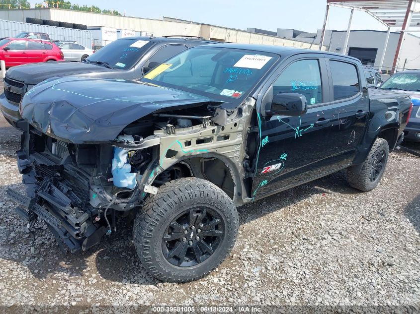 2021 Chevrolet Colorado 4Wd Short Box Z71 VIN: 1GCGTDEN2M1139337 Lot: 39681005