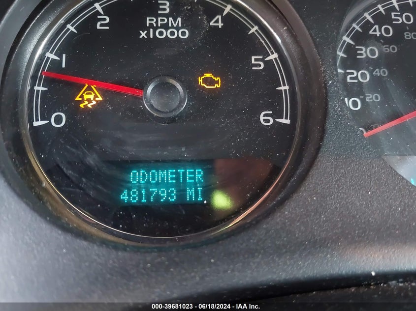 2007 Chevrolet Tahoe Ls VIN: 1GNFC13C97J381212 Lot: 39681023