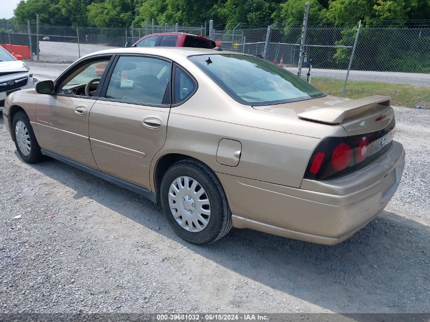 2g1wh55k749256778 | 2004 CHEVROLET IMPALA