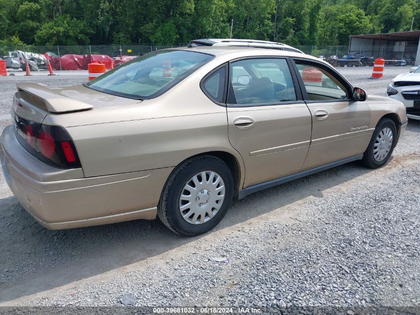 2g1wh55k749256778 | 2004 CHEVROLET IMPALA