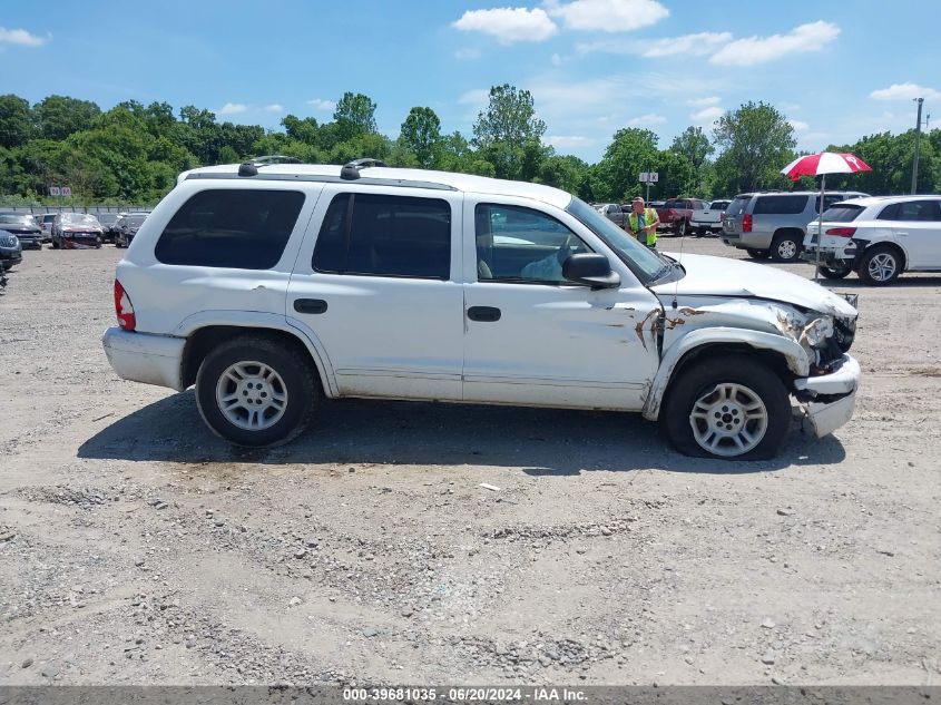 2003 Dodge Durango Slt VIN: 1D4HS48N33F573032 Lot: 39681035