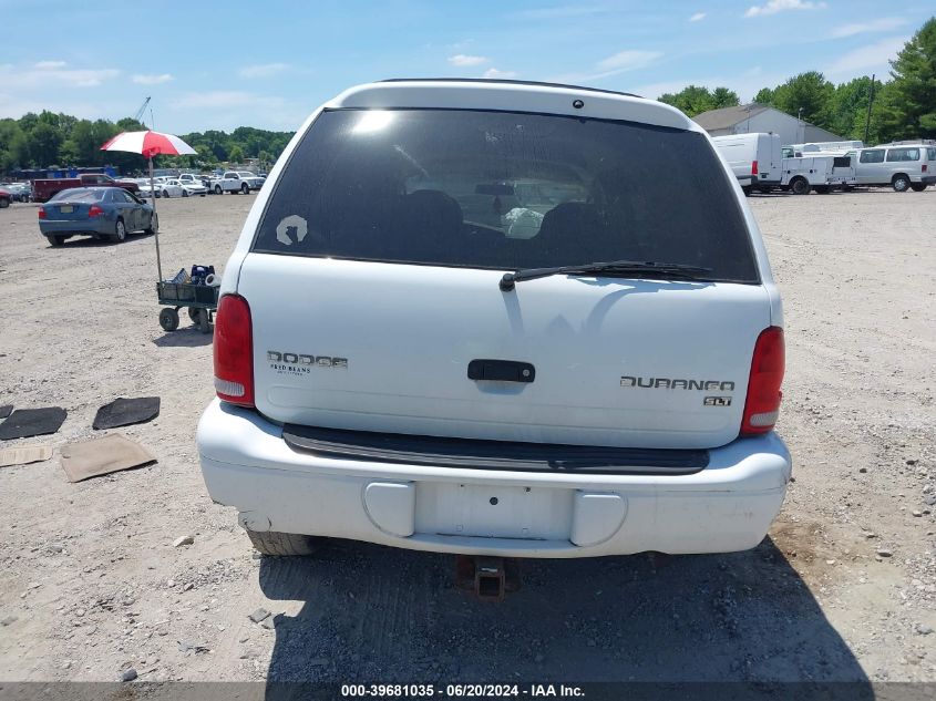 2003 Dodge Durango Slt VIN: 1D4HS48N33F573032 Lot: 39681035