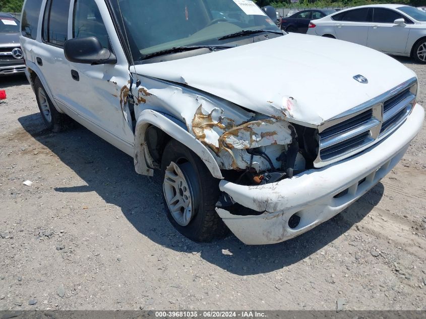 2003 Dodge Durango Slt VIN: 1D4HS48N33F573032 Lot: 39681035