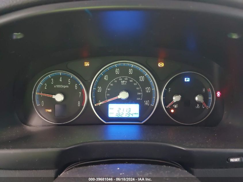 2008 Hyundai Santa Fe Limited/Se VIN: 5NMSH13EX8H223429 Lot: 39681046