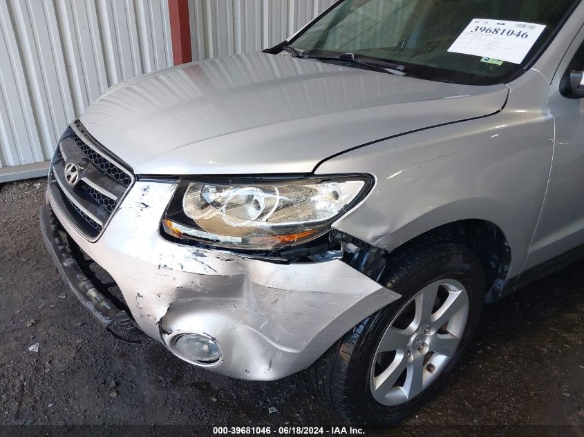 2008 Hyundai Santa Fe Limited/Se VIN: 5NMSH13EX8H223429 Lot: 39681046