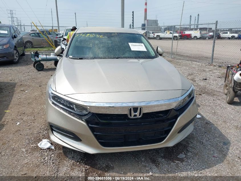 2019 Honda Accord Lx VIN: 1HGCV1F11KA048433 Lot: 39681056