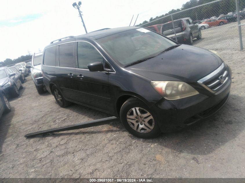 2005 Honda Odyssey Ex VIN: 5FNRL38445B047953 Lot: 39681057