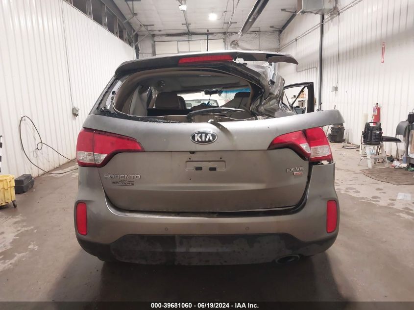 2014 Kia Sorento Ex V6 VIN: 5XYKUDA70EG549733 Lot: 39681060