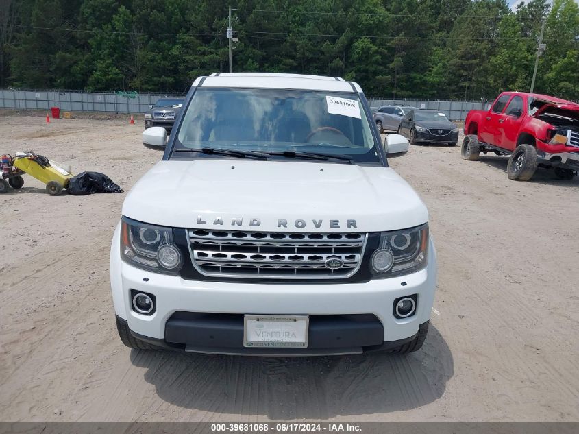 2015 Land Rover Lr4 VIN: SALAK2V66FA757455 Lot: 39681068