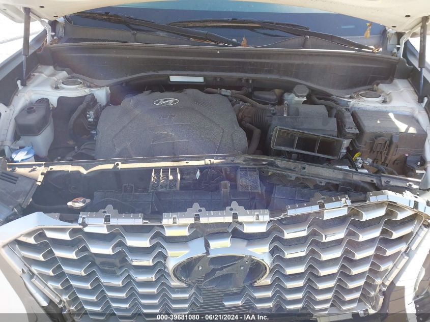 2022 Hyundai Palisade Sel VIN: KM8R44HE3NU427350 Lot: 39681080