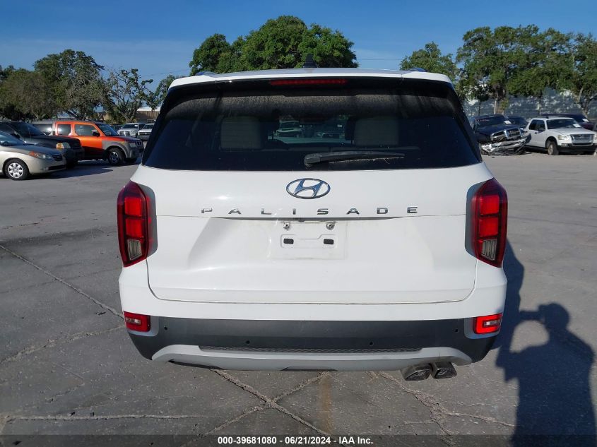 2022 Hyundai Palisade Sel VIN: KM8R44HE3NU427350 Lot: 39681080