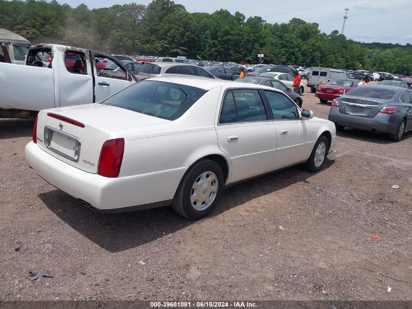 2002 Cadillac Deville Standard VIN: 1G6KD54Y32U298262 Lot: 39681081