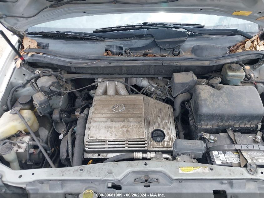 2003 Lexus Rx 300 VIN: JTJGF10U130151694 Lot: 39681089