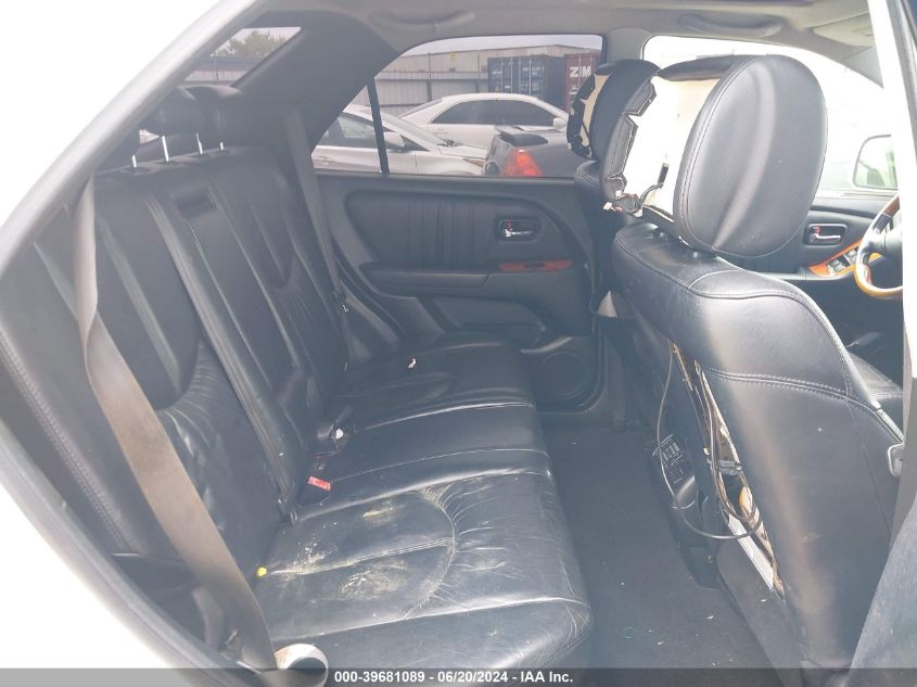 2003 Lexus Rx 300 VIN: JTJGF10U130151694 Lot: 39681089