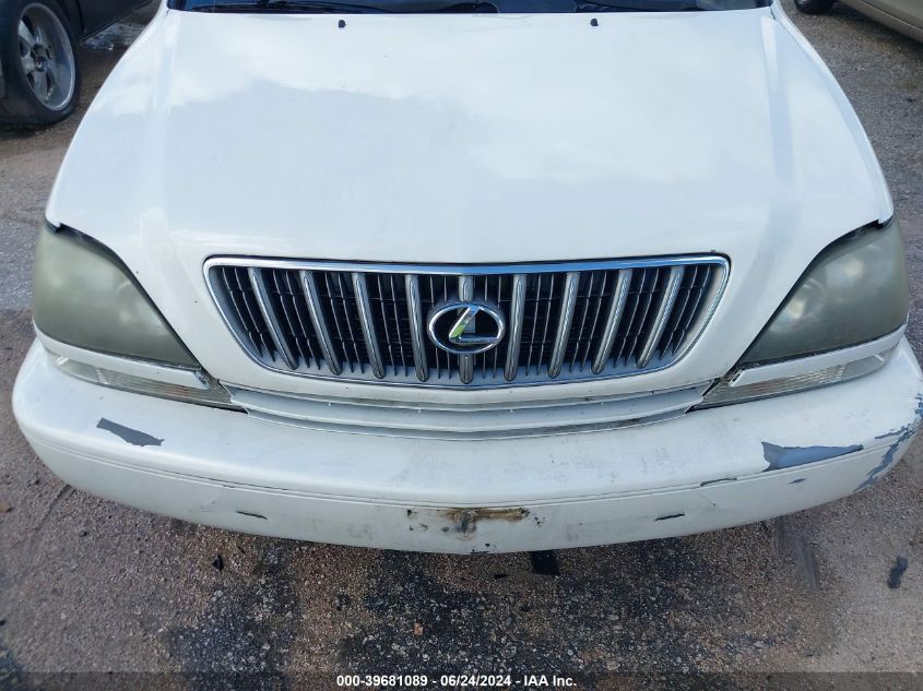 2003 Lexus Rx 300 VIN: JTJGF10U130151694 Lot: 39681089